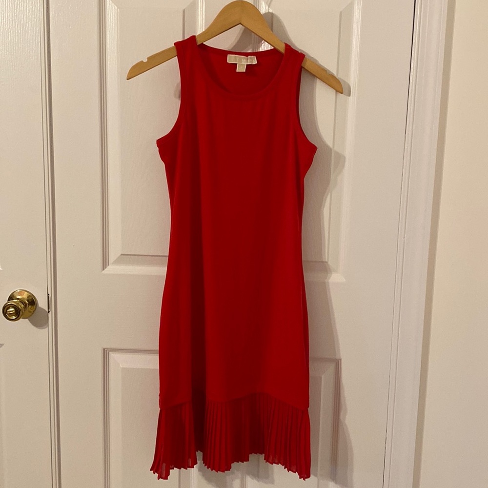 Red dress